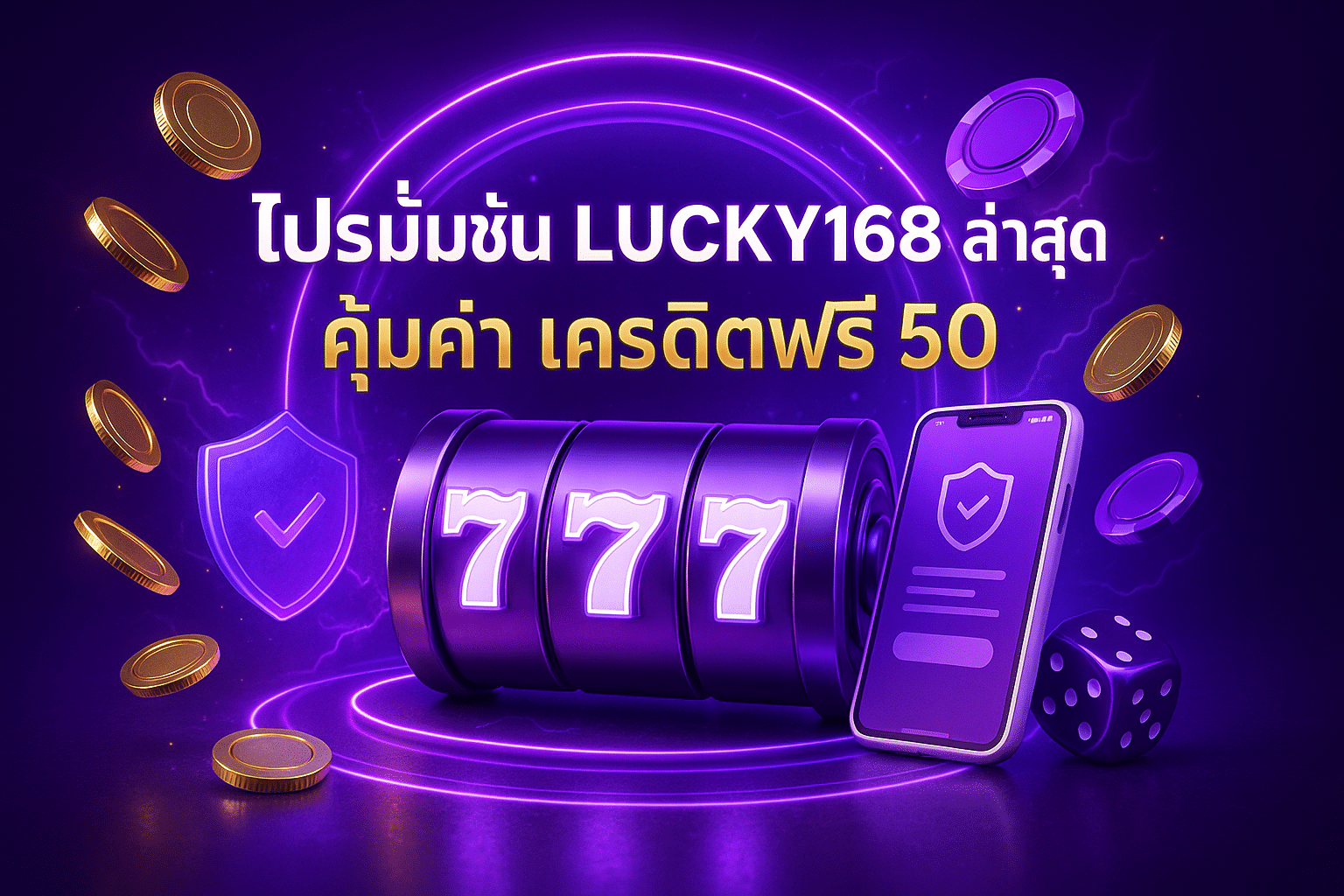 โปรโมชั่น LUCKY168 ล่าสุด
